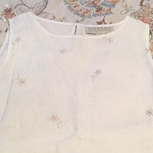 Linen tank top